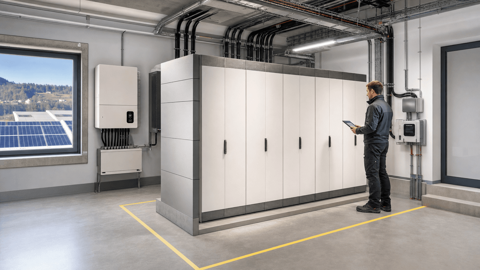 Batterie entreprise Suisse : décider après mesure