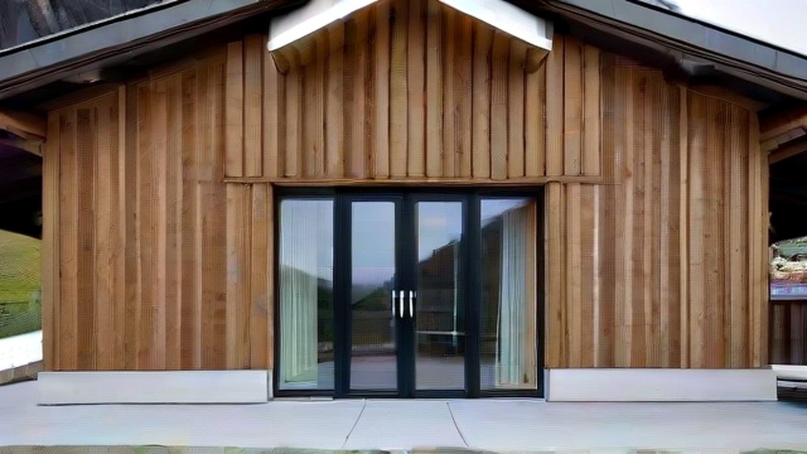 Chalet alpin : solaire PAC batterie