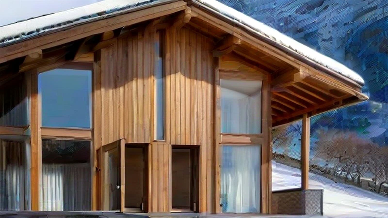 Panneaux solaires en hiver Suisse