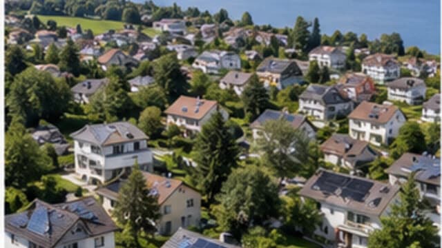 Maison neuve Suisse : énergie locale