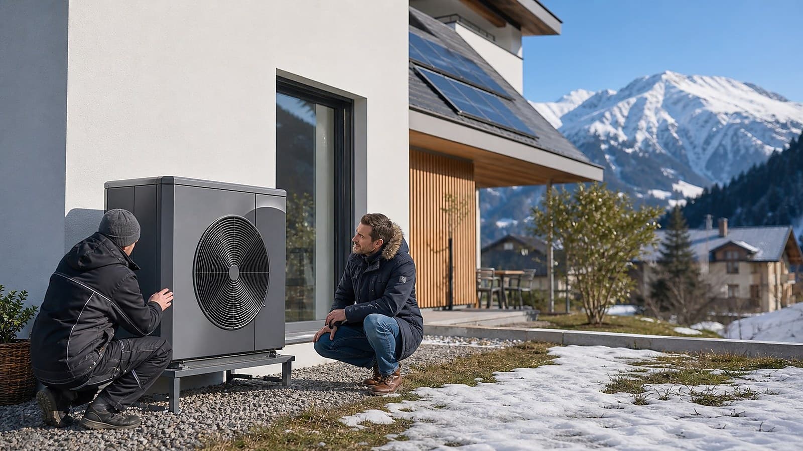 Neuchatel et Jura: PV et PAC en climat froid