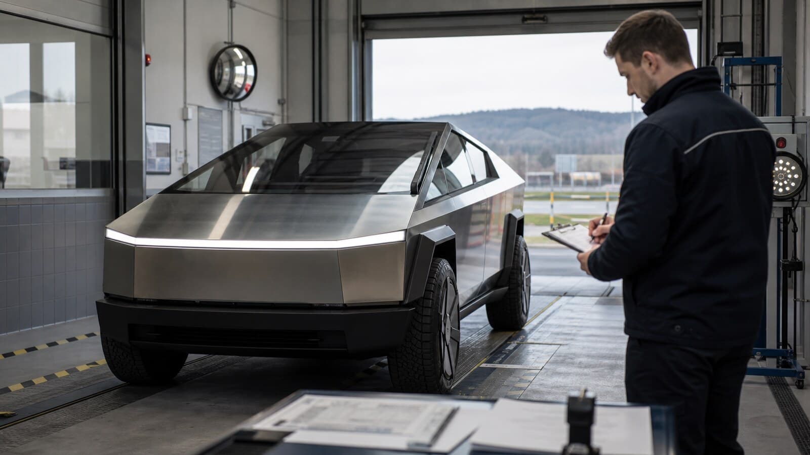Cybertruck Tesla en Europe : l'homologation avance, arrivée prévue 2027
