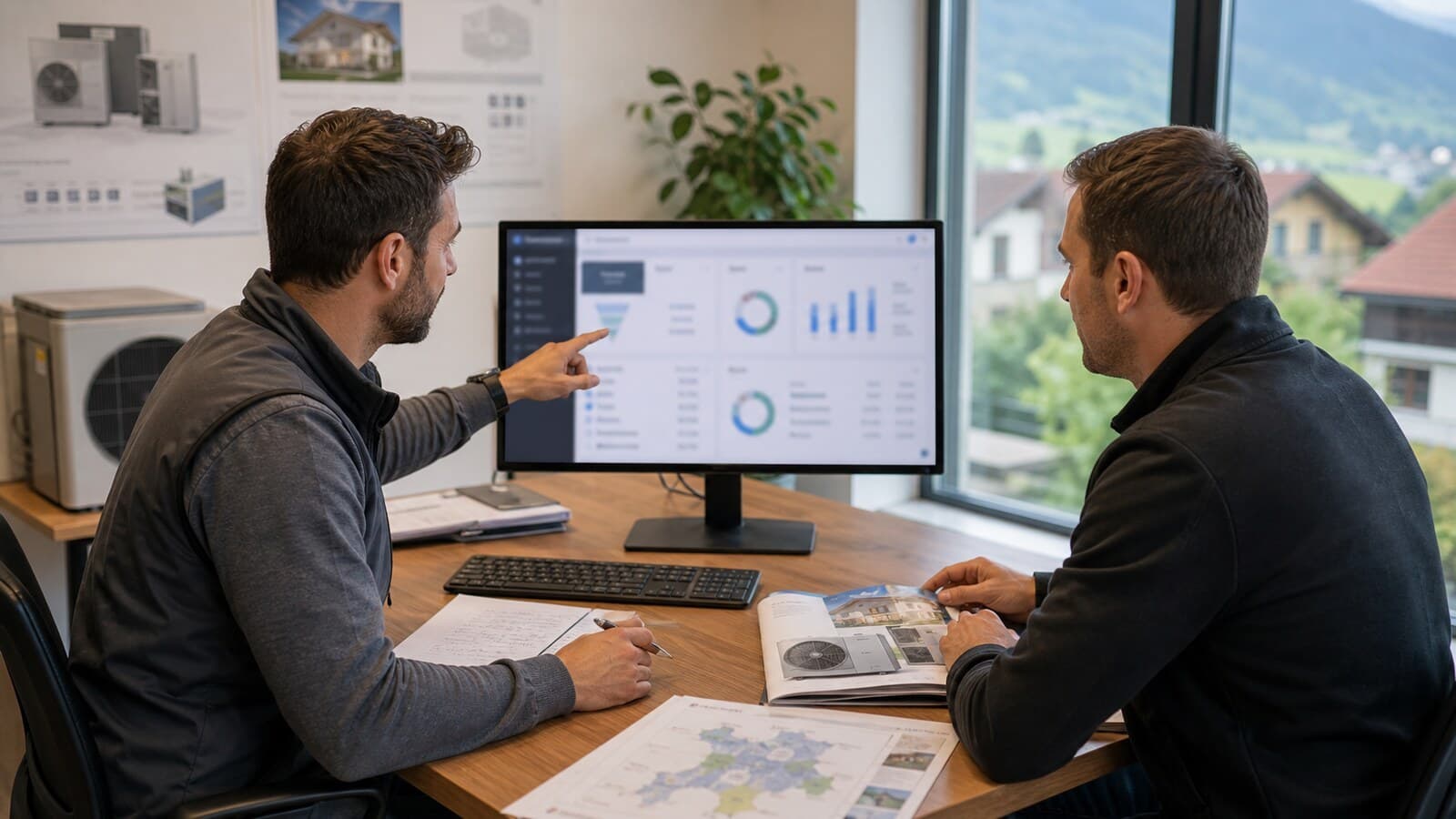 Lead Generation pompe a chaleur Suisse 2026 : strategies IA pour installateurs