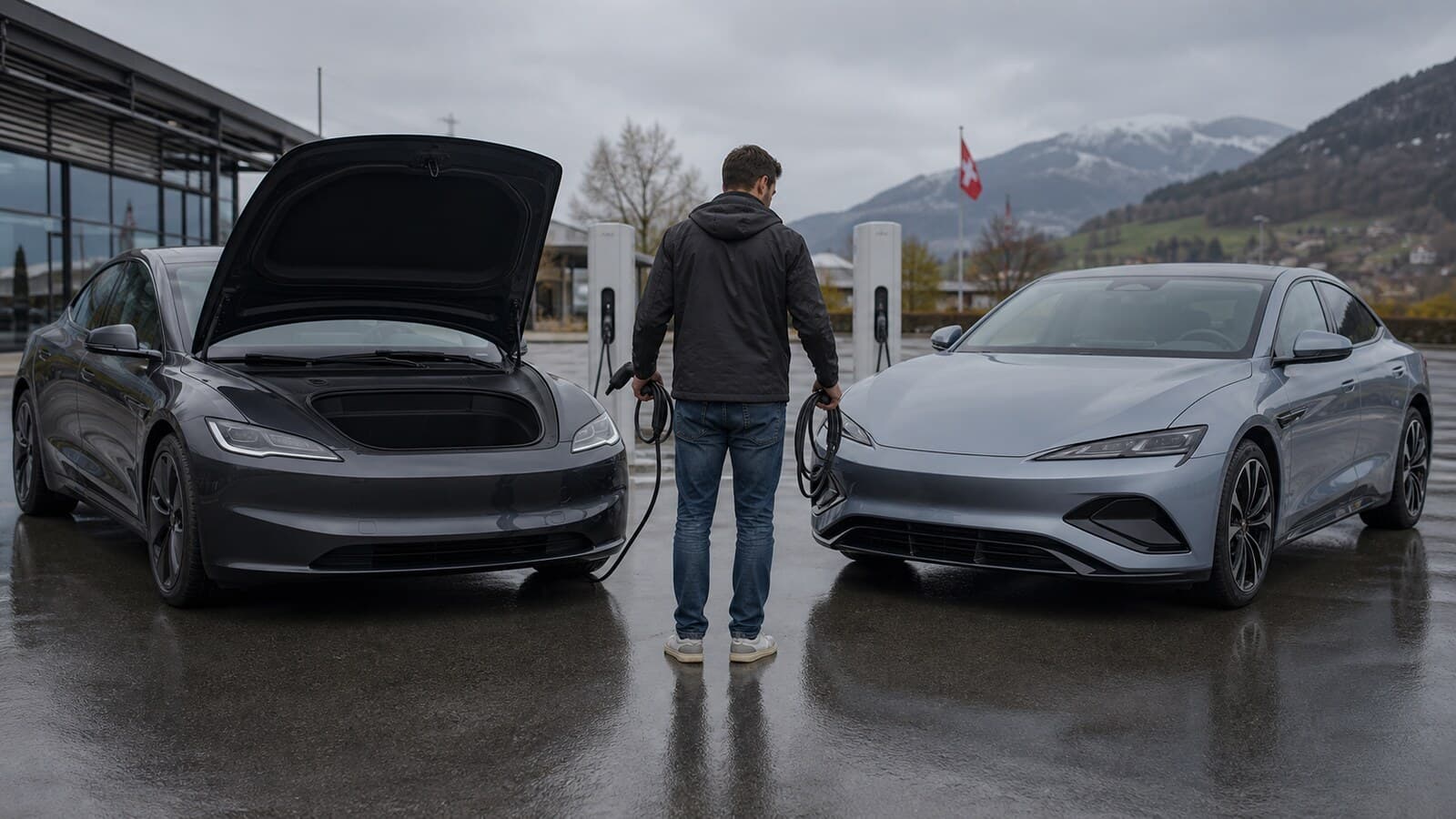 Tesla vs BYD en Suisse : quel vehicule electrique choisir en 2026 ?