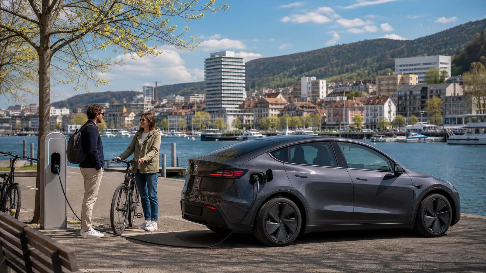 Tesla à Bienne : ville bilingue et mobilité électrique 2026