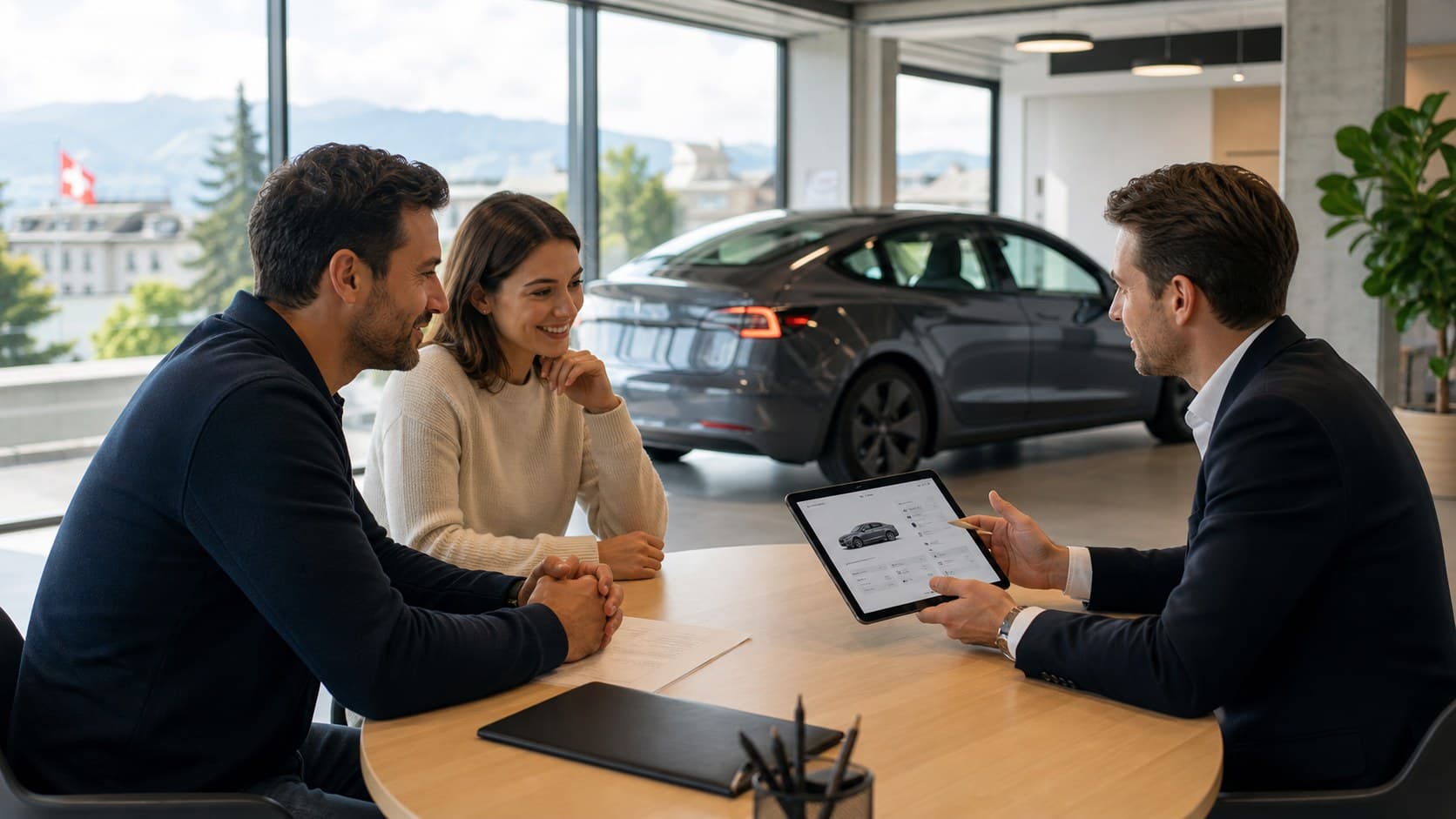 Leasing Tesla Suisse : methode 2026