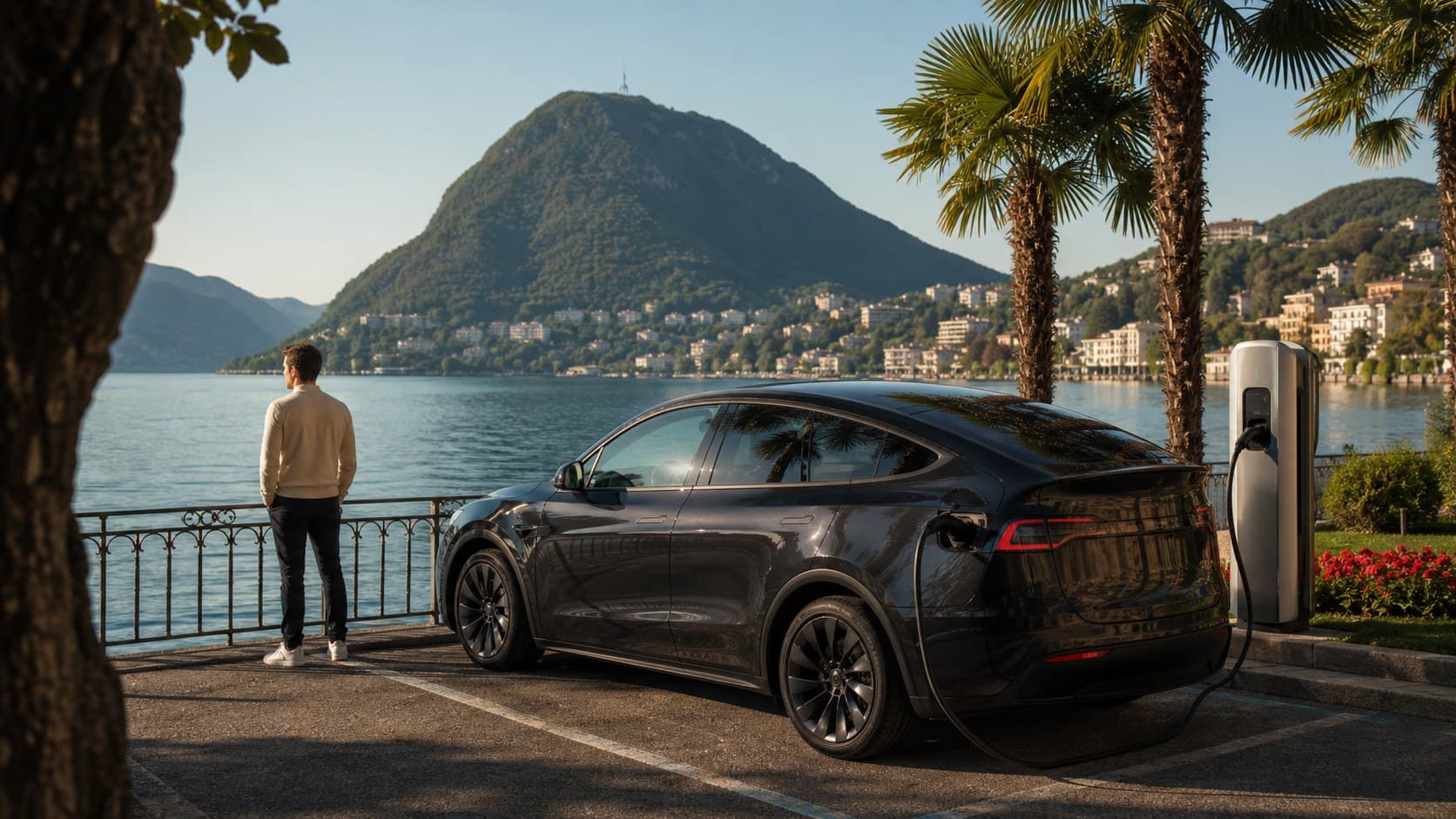 Tesla au Tessin : Lugano, Locarno, Bellinzone — guide italien de la Suisse 2026