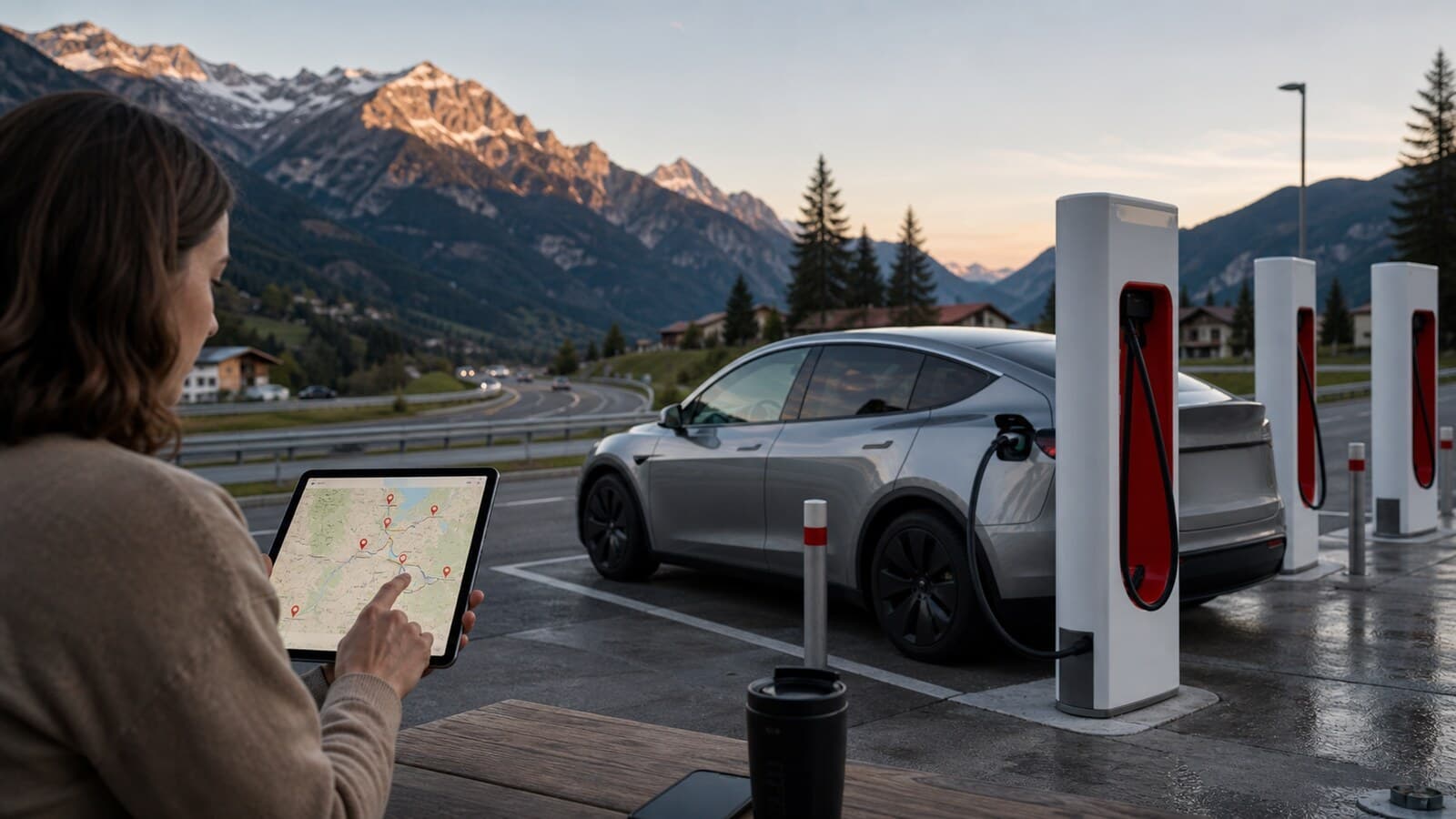 Carte des Superchargeurs en Suisse 2026