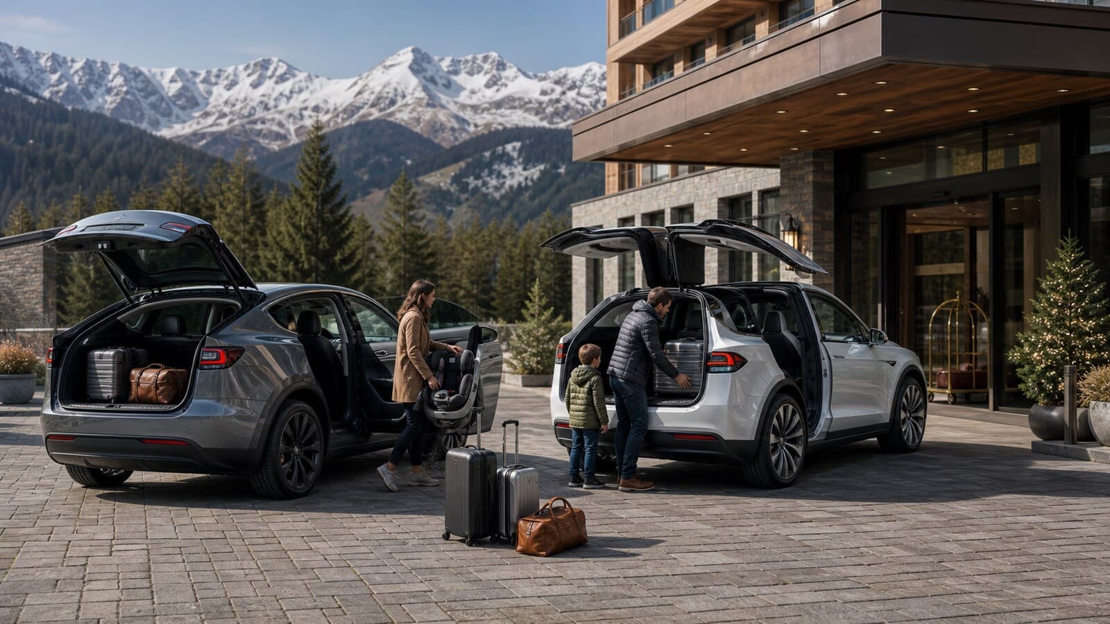 Tesla Model Y vs Model X en Suisse 2026 : SUV familial ou premium ?