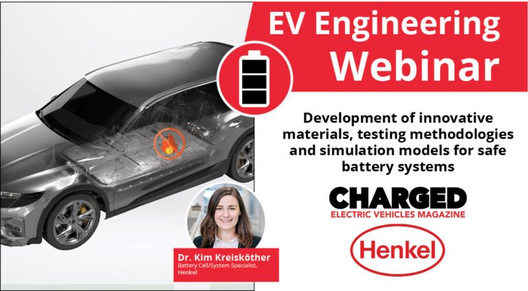 Véhicules électriques chargés |  Webinaire : Développement de matériaux innovants, de méthodologies de test et de modèles de simulation pour des systèmes de batteries sûrs