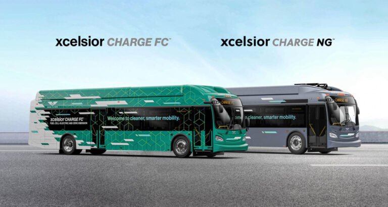 Véhicules électriques chargés |  La société californienne Omnitrans commande 18 bus électriques à batterie et 4 bus à pile à combustible à New Flyer