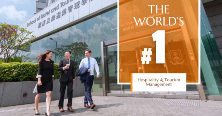 L’école PolyU de gestion hôtelière et touristique en tête du classement mondial