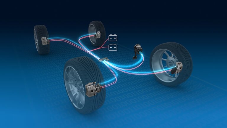 Véhicules électriques chargés |  ZF présente un système de freinage purement électrique pour les véhicules définis par logiciel et électriques