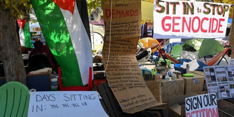 « Fortes » et « perturbatrices » : les manifestations et les arrestations sont désormais la norme dans certains collèges alors que les tensions liées à la guerre à Gaza continuent de déborder
