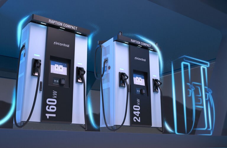 Véhicules électriques chargés |  Les chargeurs Raption EV de nouvelle génération de Circontrol offrent une puissance de 240 kW et de nouvelles fonctionnalités conviviales