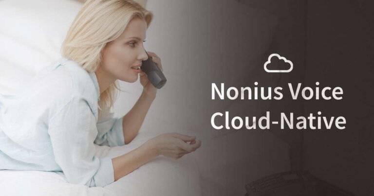Présentation de la solution cloud native de Nonius Voice