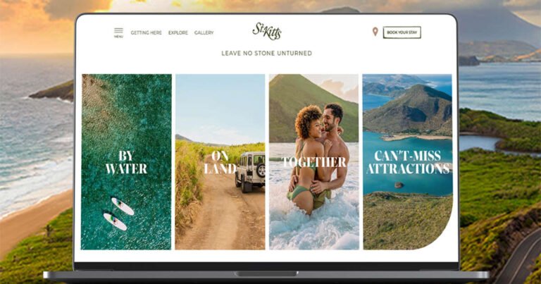Tambourine dévoile un nouveau site Web captivant pour l’Autorité touristique de Saint-Kitts