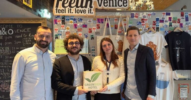 a&o Venice est la première auberge en Europe à atteindre la norme maximale de durabilité GreenSign