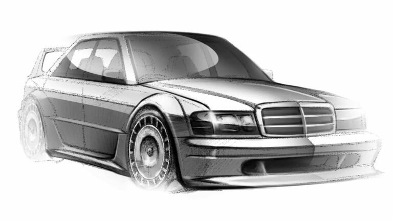 HWA va construire un hommage moderne à la Mercedes 190 E Evo II