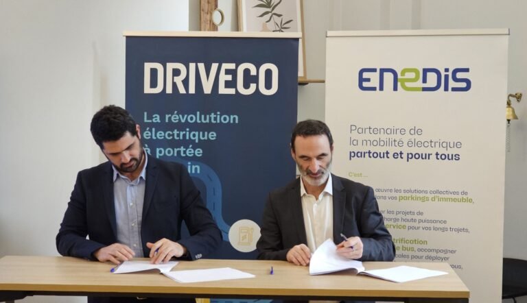 Driveco et Enedis signent un partenariat-cadre