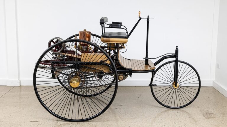 Voici votre opportunité de posséder une voiture conçue en 1886