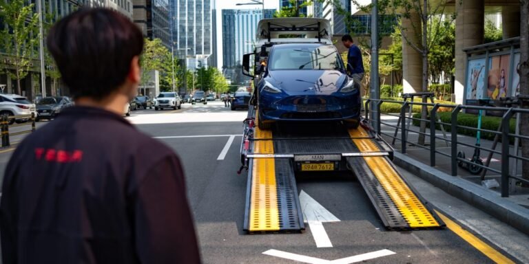 Tesla n’a vendu qu’un seul véhicule électrique en Corée du Sud le mois dernier en raison de problèmes de recharge en Chine