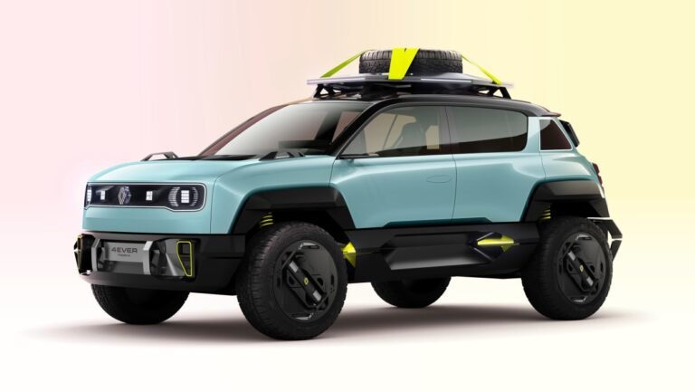 Nouvelle Renault 4 passera au 4×4 pour prendre de l’avance dans la catégorie des petits SUV électriques