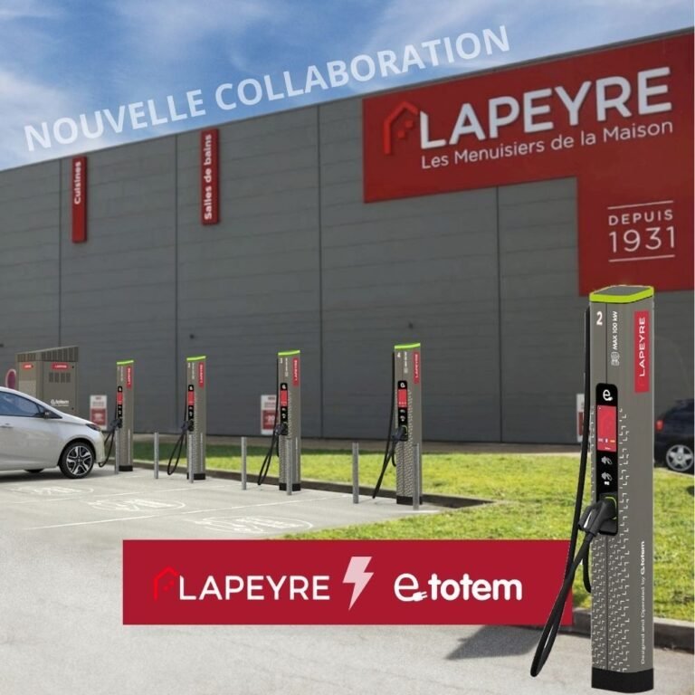 Lapeyre équipe ses magasins en bornes de recharge