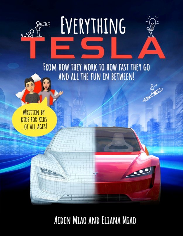 De jeunes passionnés de Tesla écrivent un livre pour enfants de 200 pages sur le constructeur automobile