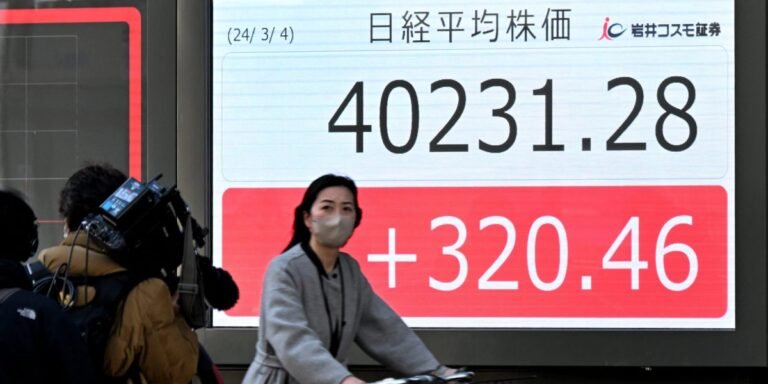 L’indice japonais Nikkei 225 dépasse les 40 000 pour la première fois