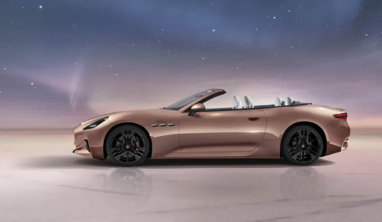 Maserati dévoile un cabriolet électrique de luxe à destination des États-Unis